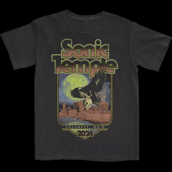 Sonic Temple 2024 Columbus Ohio Shirt Rock Band Music Graphic Tee Concert Tour96 - Picture 1 of 5
